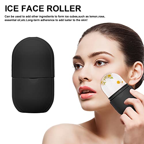 Silicone Ice Roller for Face and Eye Massage - Skin Care Tool to Remove Fine Lines & Shrink Pores