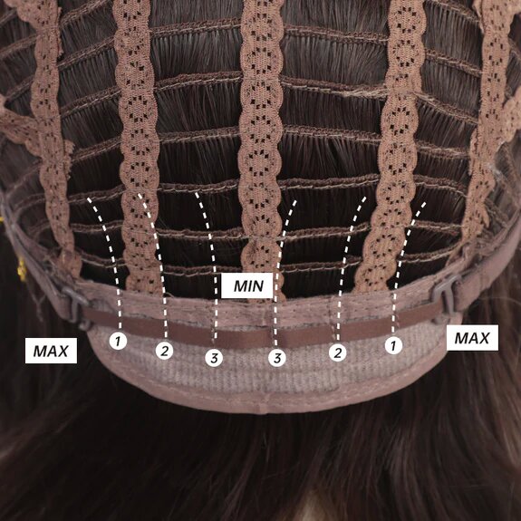 17# Gray Blonde Long White Highlight Natural Wavy Wig With Curtain Bangs Synthetic Wig 26 Inches - Rayna