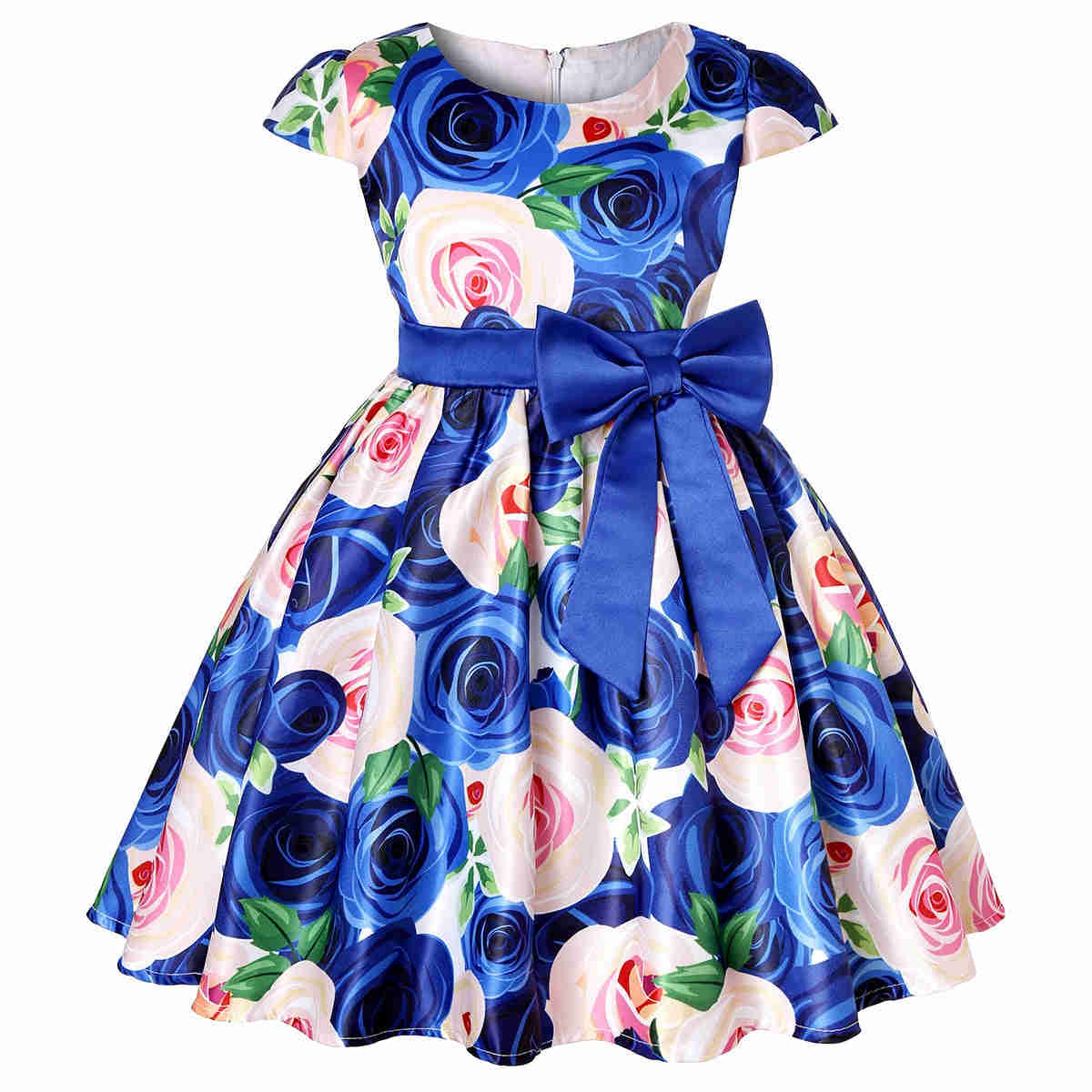 Elegant Kids Flower Dress for Princess Parties
