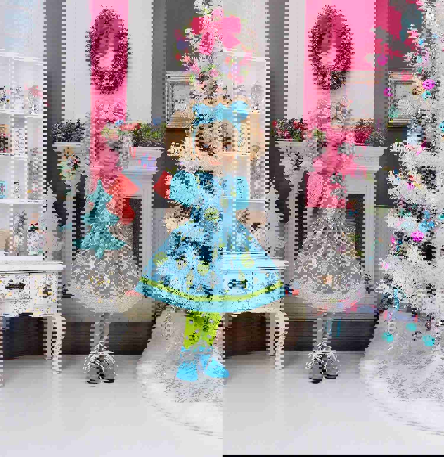 Decorative Ornaments - Dress and Boots for Ruby Red Fashion Friends Doll