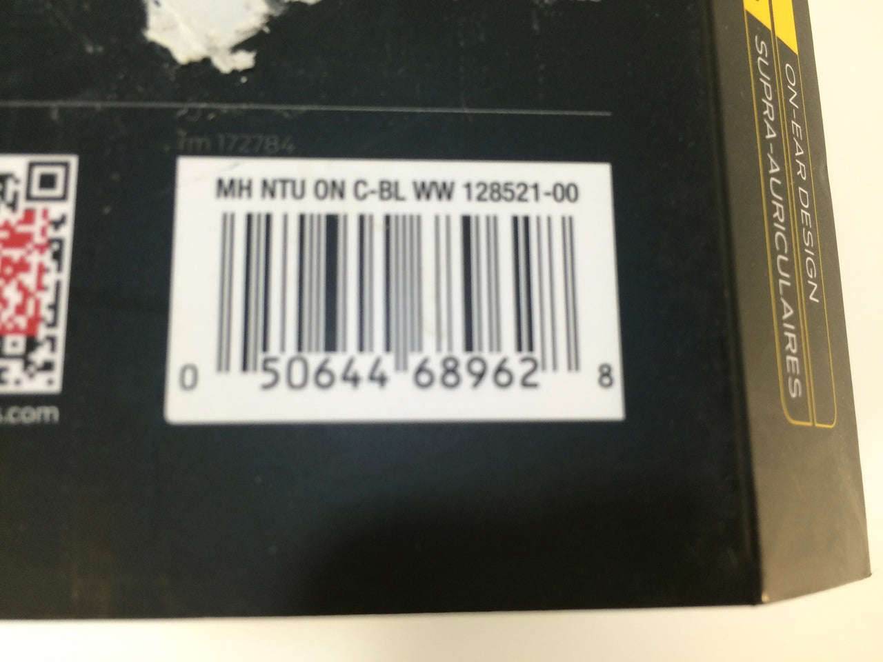 Monster 128521-00 NTune On-Ear Headphones in Candy Blue