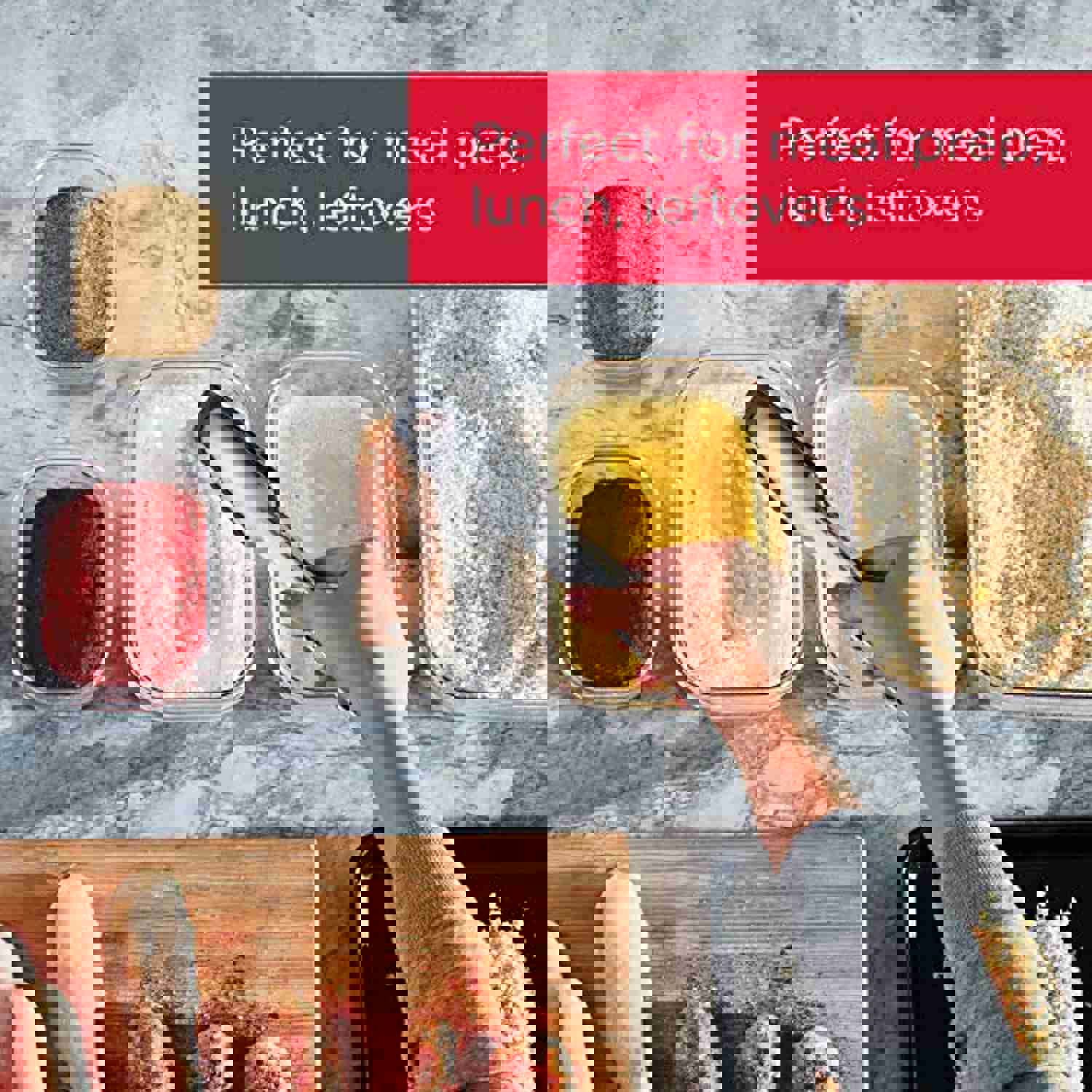 iPEGTOP Brilliance Storage 14-Piece Plastic Lids | BPA Free, Leak Proof Food Container, Clear