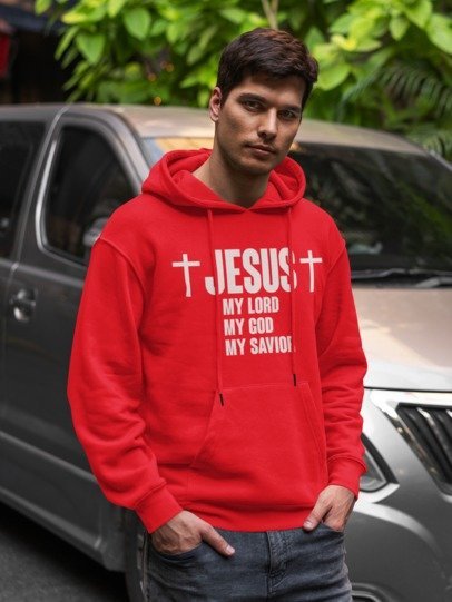 F&H Christian Jesus My Lord Unisex Hoodie - Soft, Stylish, and Cozy