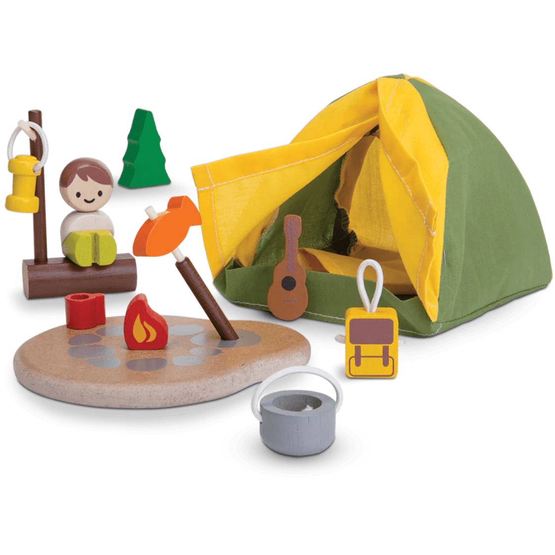 Plan Toys Camping Set - Outdoor Adventure Toy for Kids