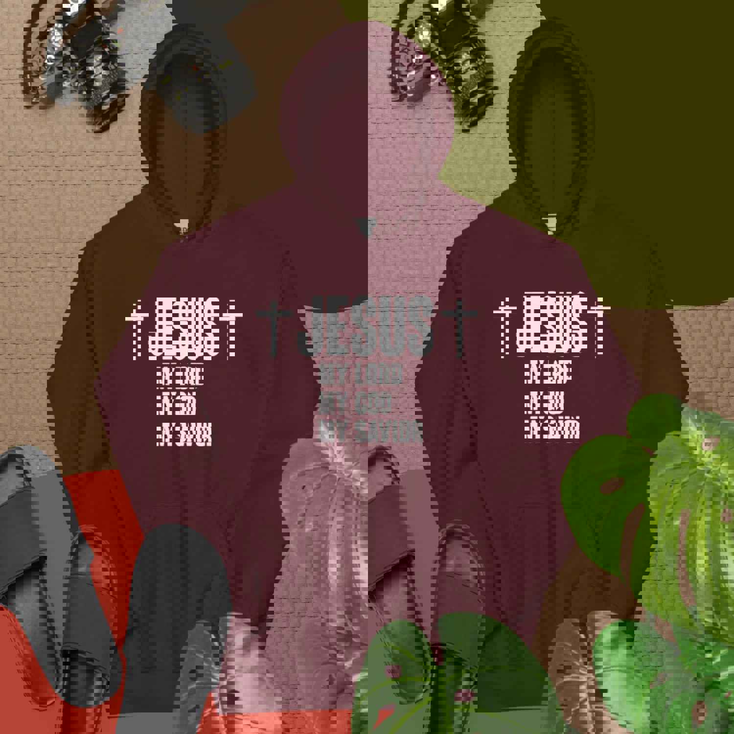 F&H Christian Jesus My Lord Unisex Hoodie - Soft, Stylish, and Cozy