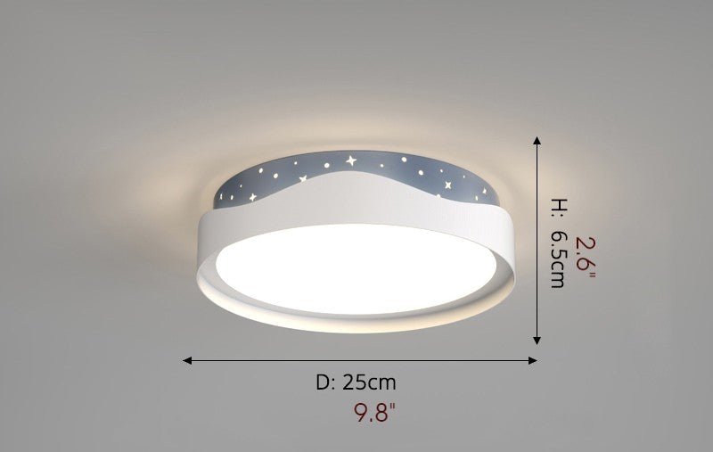 MIRODEMI® Modern Round LED Ceiling Lamp for Corridor, Bedroom, Kitchen