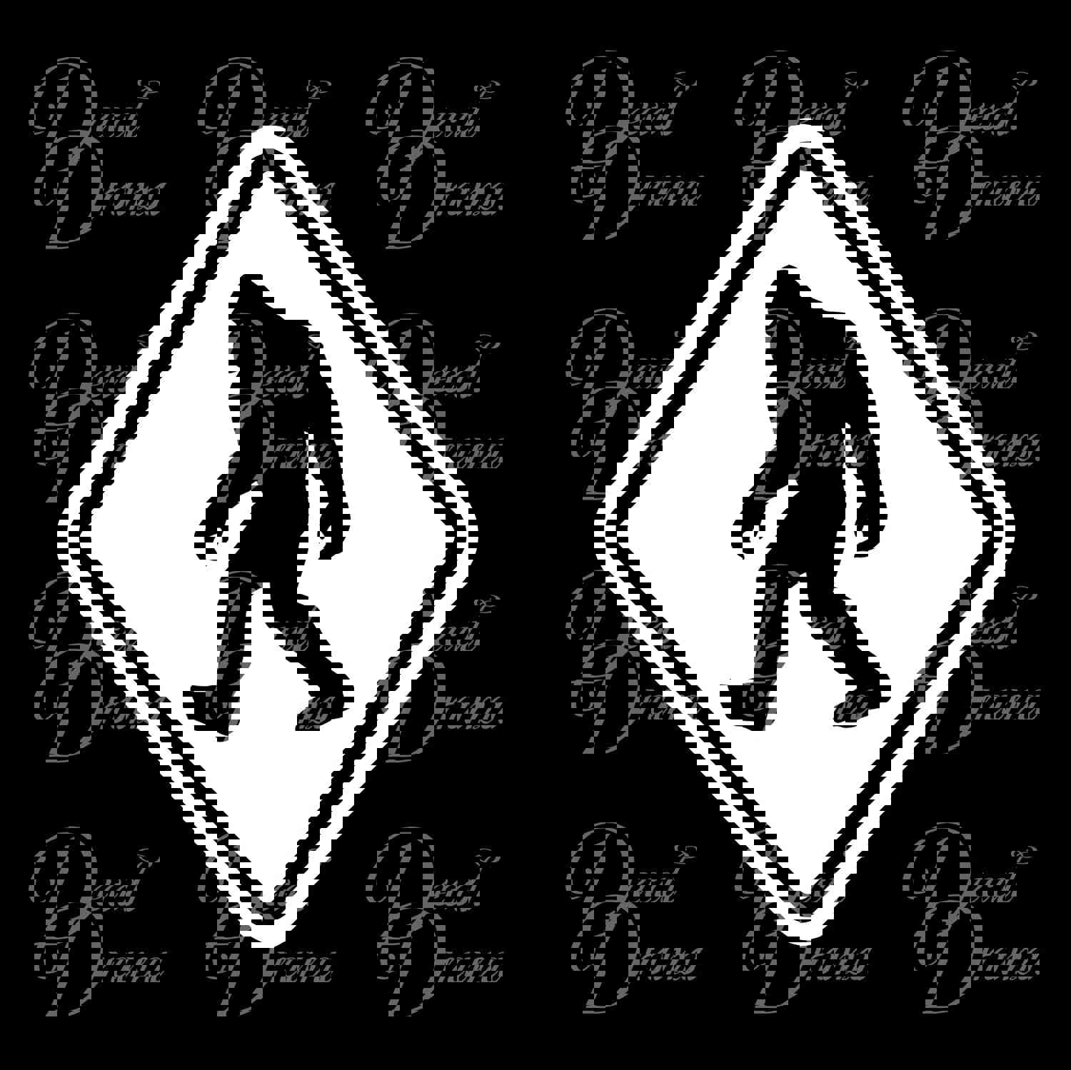 Sasquatch Crossing Vinyl Decal for Car and Laptop
