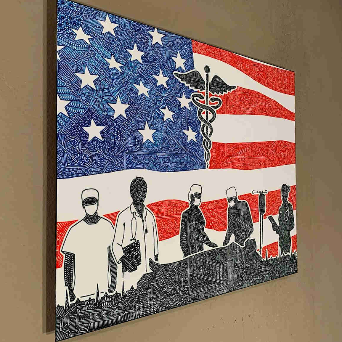 Metal Print - Healthcare Heroes