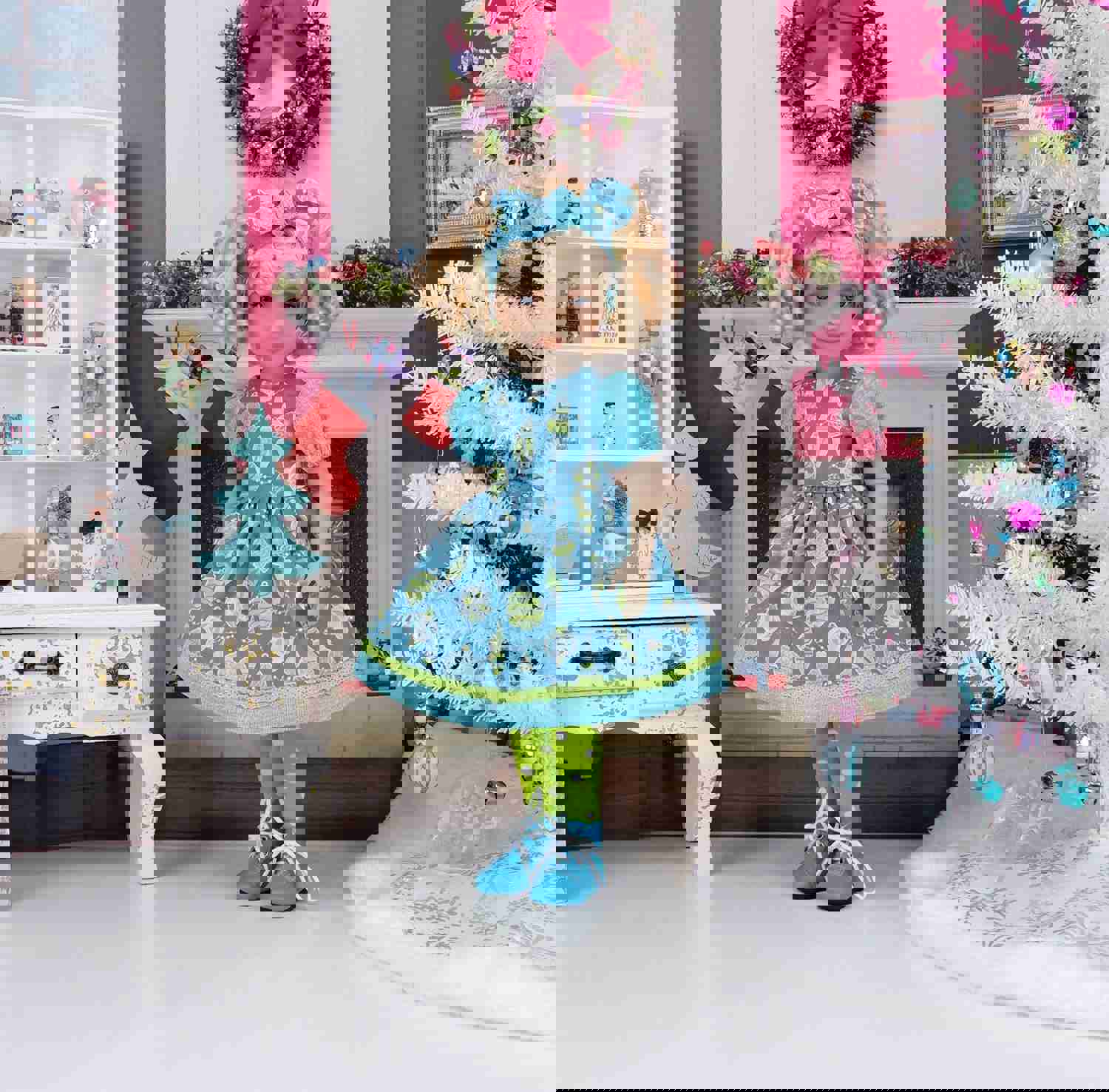 Decorative Ornaments - Dress and Boots for Ruby Red Fashion Friends Doll