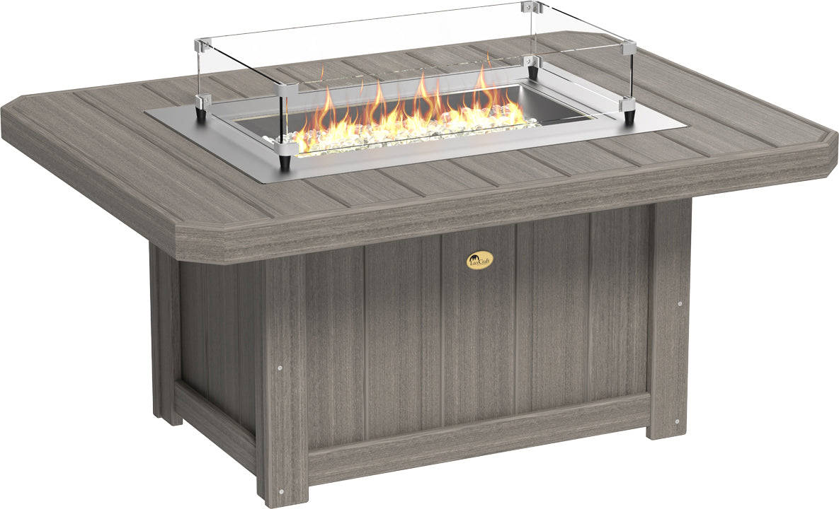 LuxCraft Lumin Fire Pit 51 Rectangular