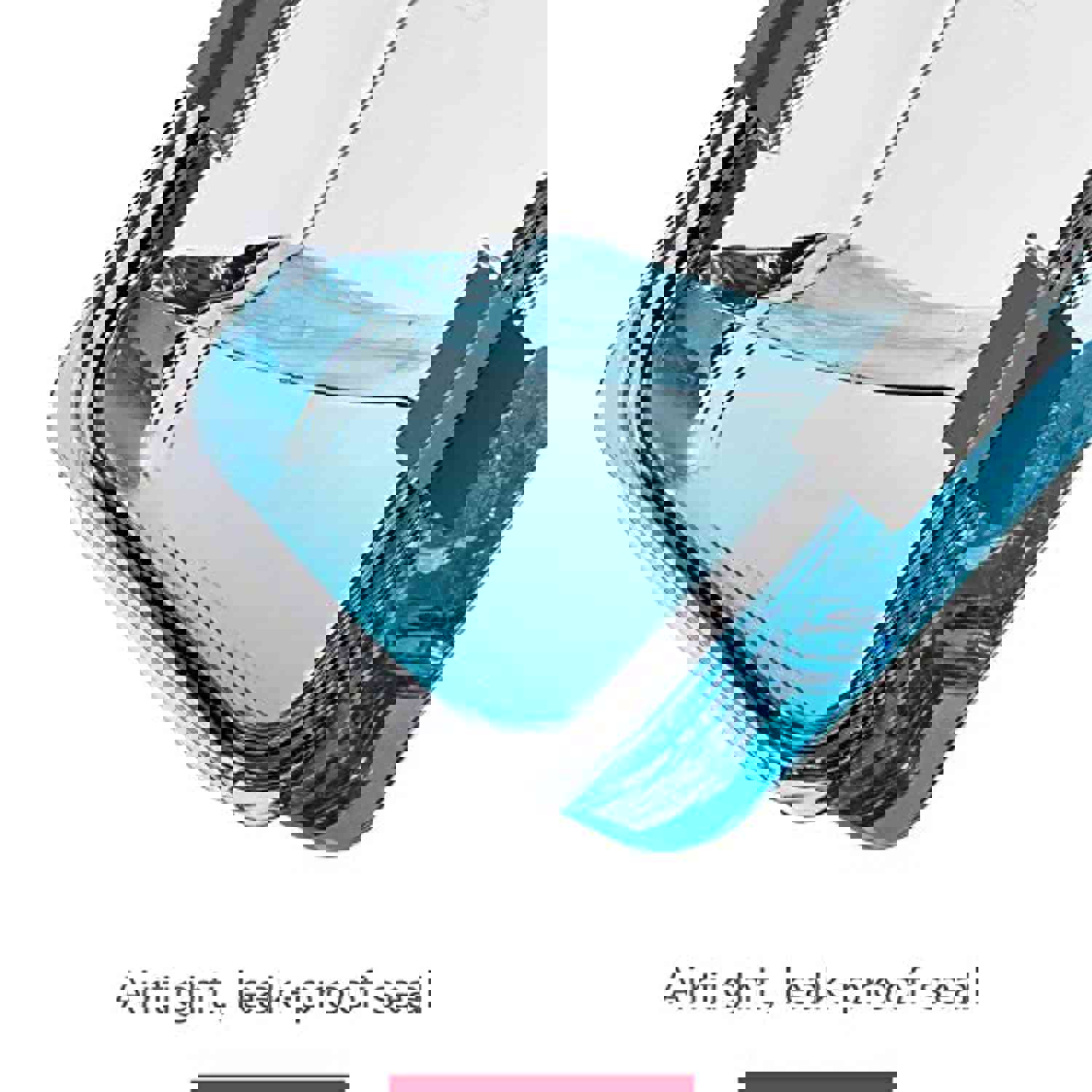 iPEGTOP Brilliance Storage 14-Piece Plastic Lids | BPA Free, Leak Proof Food Container, Clear