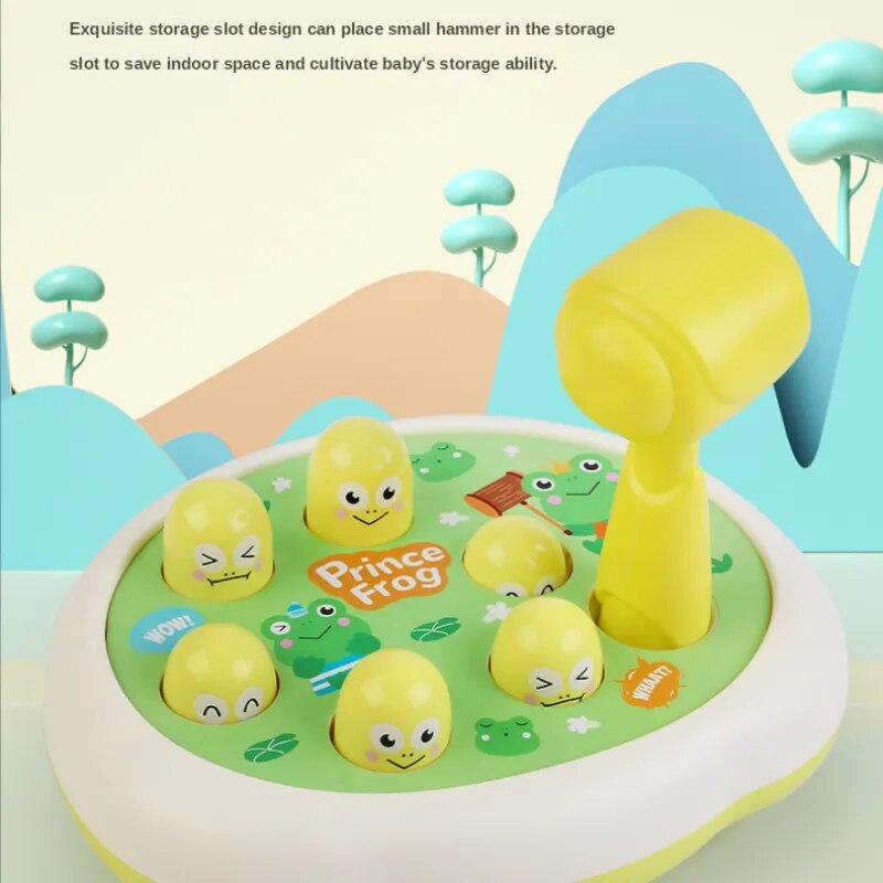 Whac-A-Mole Montessori Cartoon Baby Toys - Toddler Educational Birthday Gift