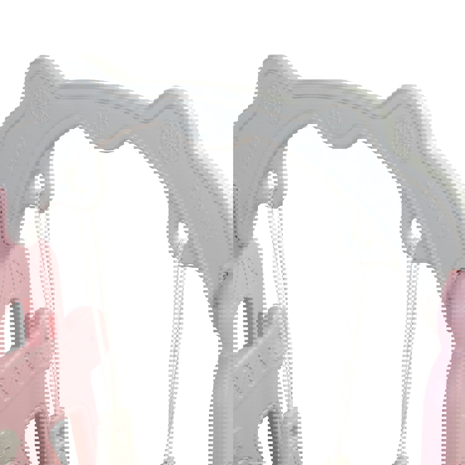 3-in-1 Children Slide Swing Set with Basketball Hoop for Indoor & Outdoor Play