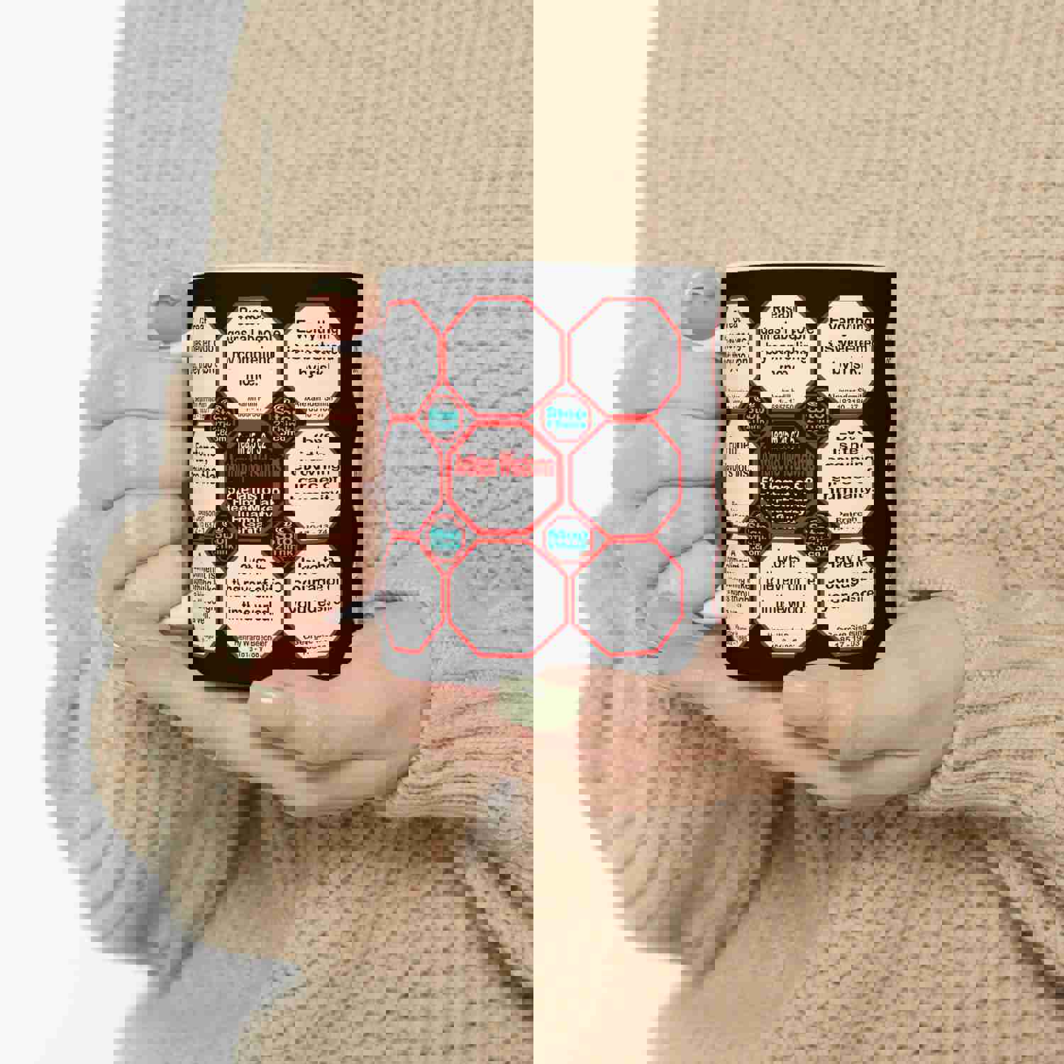 Team 25 of 52 Teams That Make Humanity Great! Drink Wisely in Mug Wisdoms Ceramic 11oz Cup