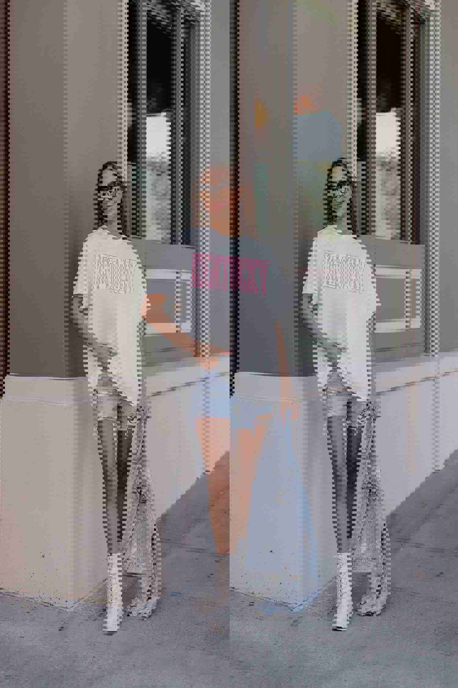 KENTUCKY WILDCATS GAMEDAY ERA OVERSIZED CREWNECK TEE