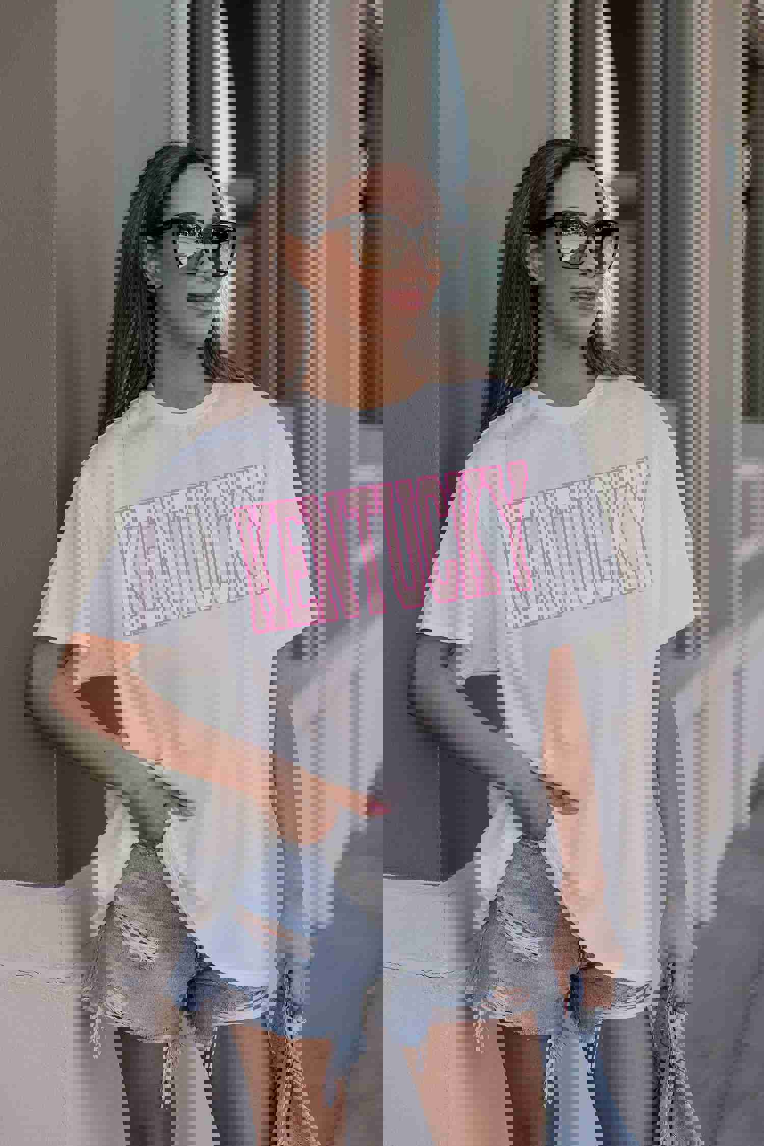 KENTUCKY WILDCATS GAMEDAY ERA OVERSIZED CREWNECK TEE