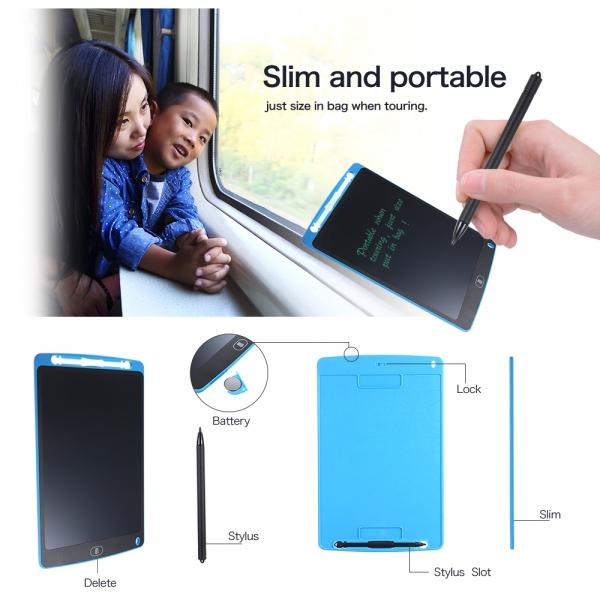 10 Inch LCD Writing Tablet for Kids - Digital Drawing Board with Erase Button