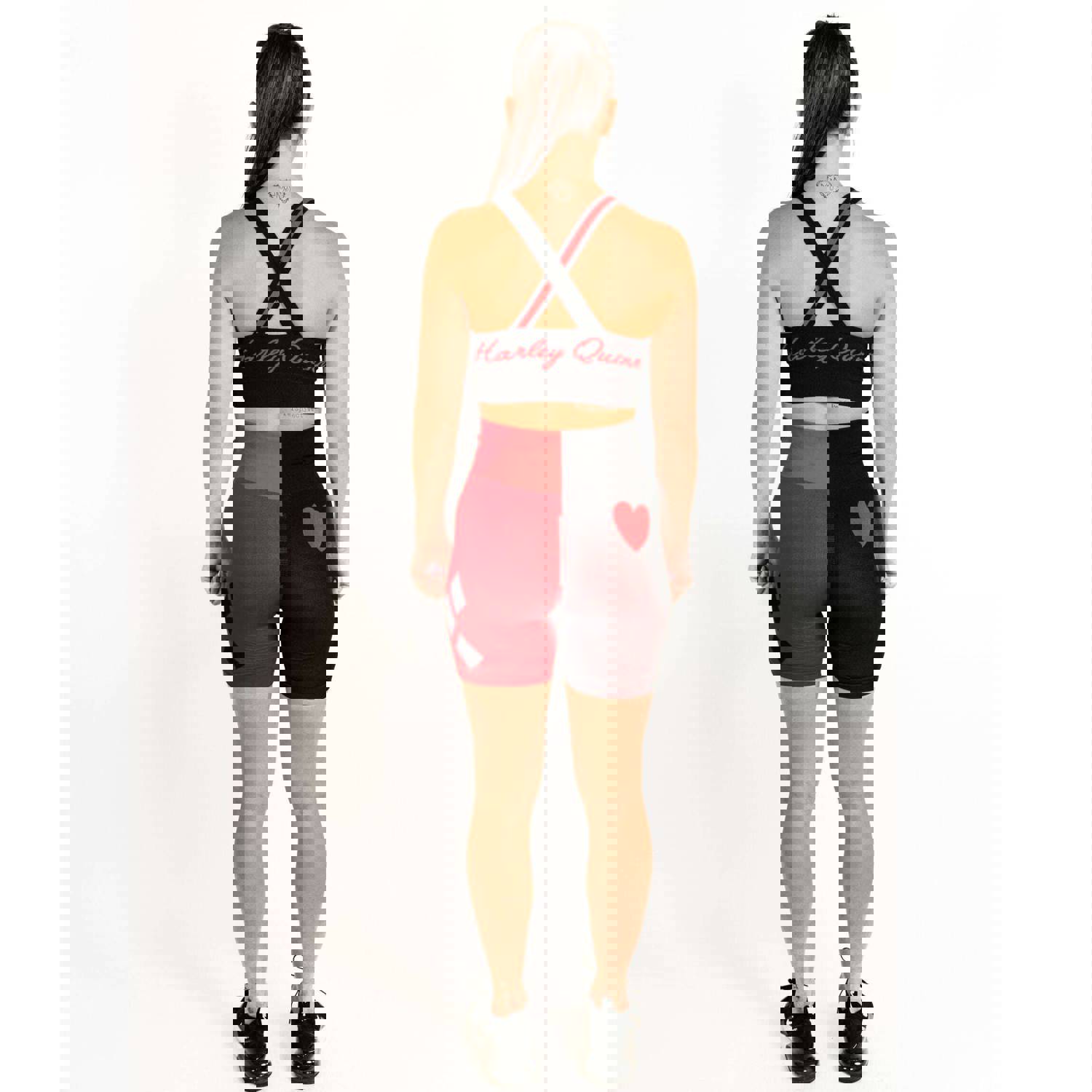 Harley Quinn 2 Piece Short Athletic Set