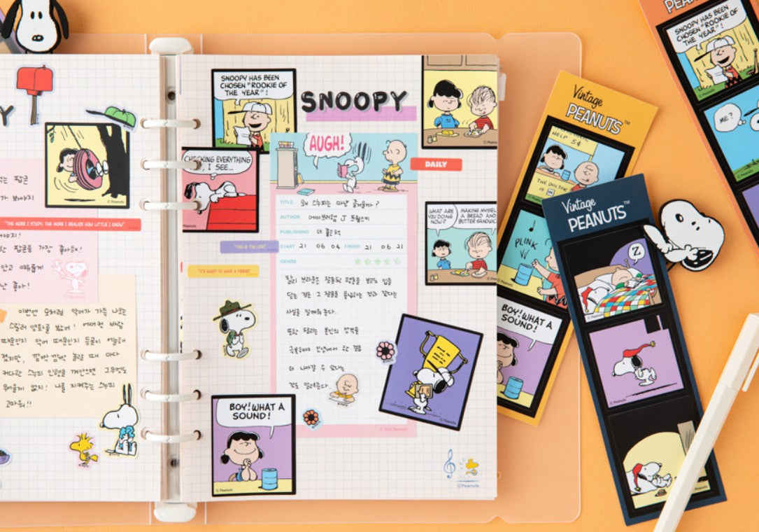 3 Cuts Sticker [Happy] - Korean Paper Stickers