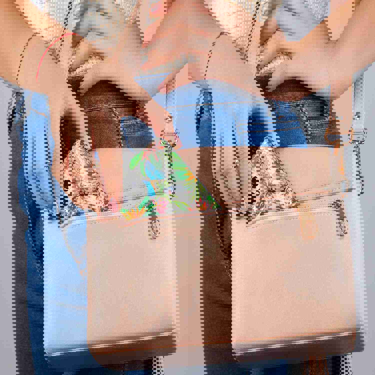 TPU Clear Case with Flower Butterfly Design for iPhone & Samsung Phones