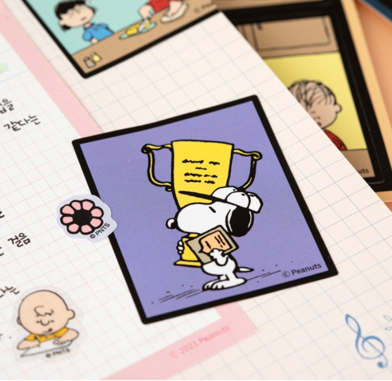 3 Cuts Sticker [Happy] - Korean Paper Stickers