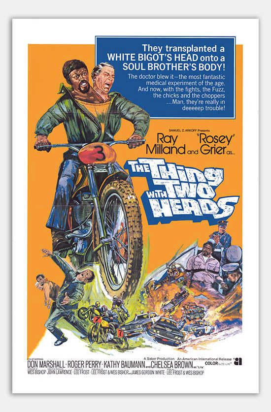 Thing with Two Heads - 11 x 17 Movie Poster (1972 Reprint)