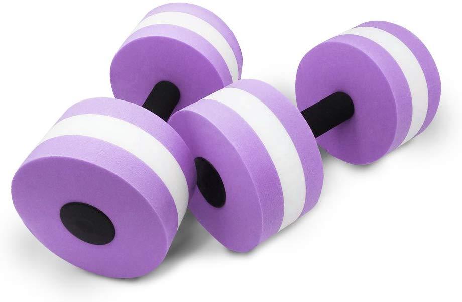 ZEYU SPORTS Aquatic Exercise Dumbbells - Set of 2 for Water Aerobics