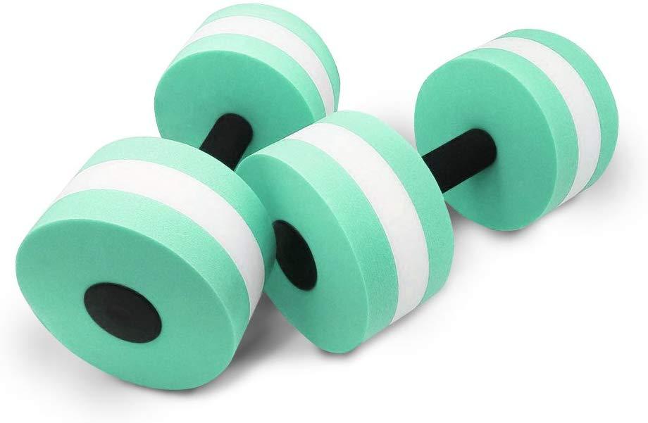 ZEYU SPORTS Aquatic Exercise Dumbbells - Set of 2 for Water Aerobics