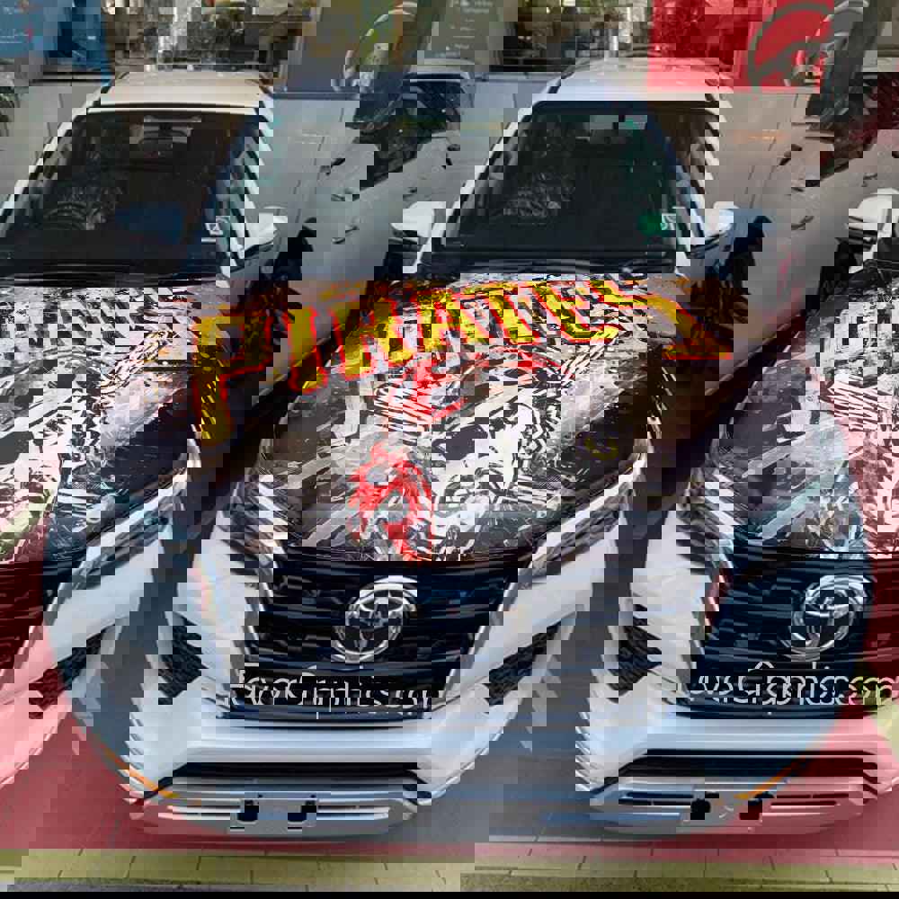 Pittsburgh Pirates Itasha Car Vinyl Hood Wrap Decal Sticker