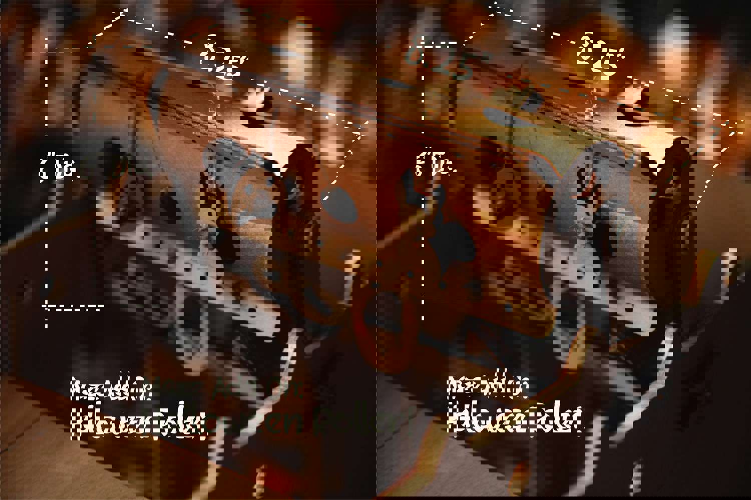 Halloween Trick or Treat Series - Add-on Roller for Small Pets Bunny Enrichment Puzzle Toys