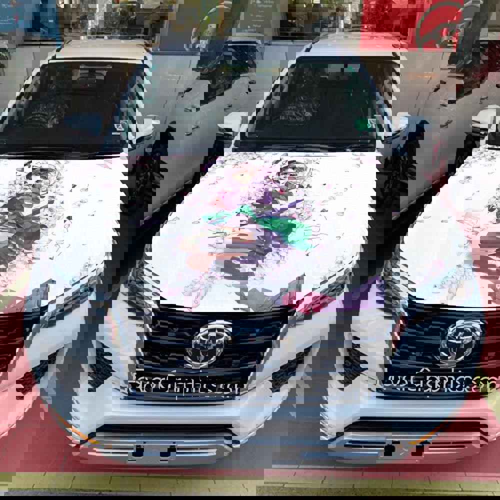 Megumi Kato Itasha Car Vinyl Hood Wrap Decal Sticker