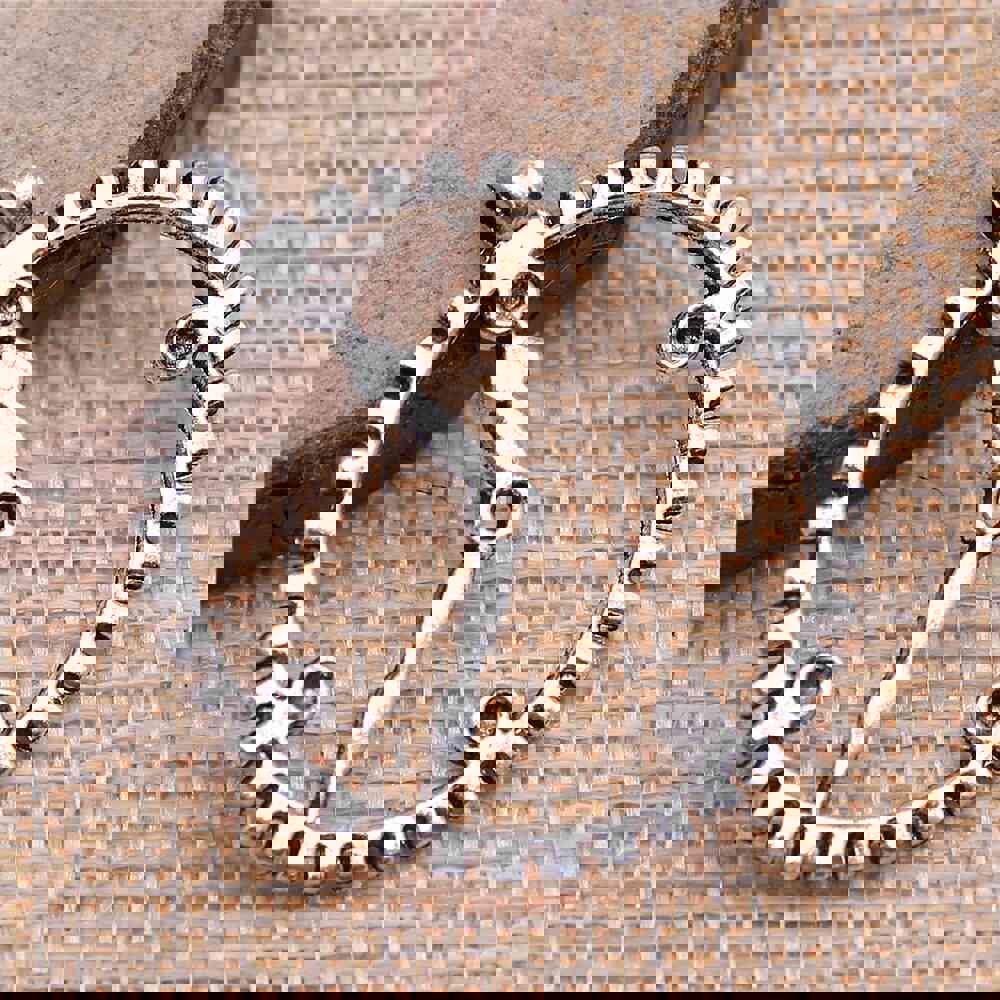 WYSIWYG 10pcs 30mm Antique Silver Clock Charms for Jewelry Making