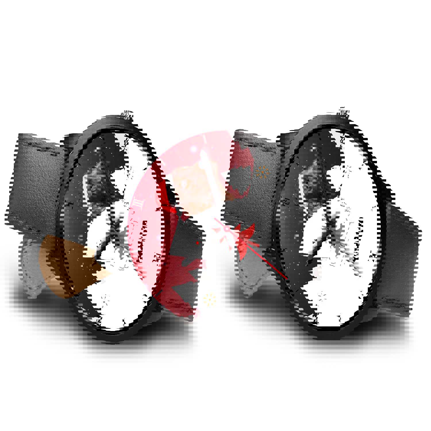 Irish Setter Dog Georgia Christmas Special Wrist Watch