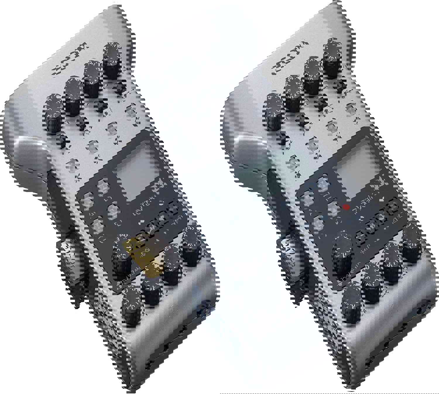 Zoom PodTrak P4 Podcast Recorder with 4 Mic Inputs & Sound Pads