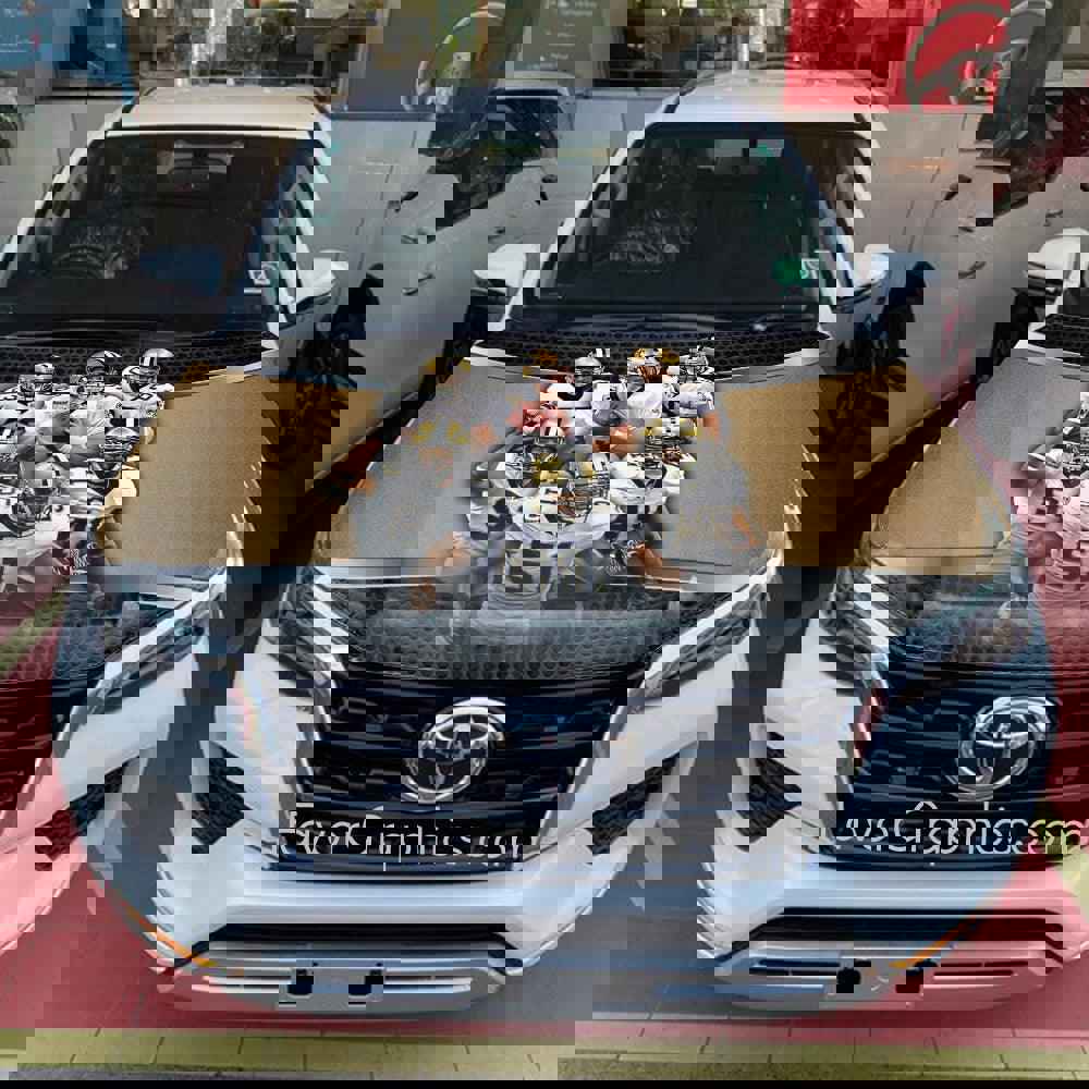 New Orleans Saints Itasha Car Vinyl Hood Wrap Decal Sticker