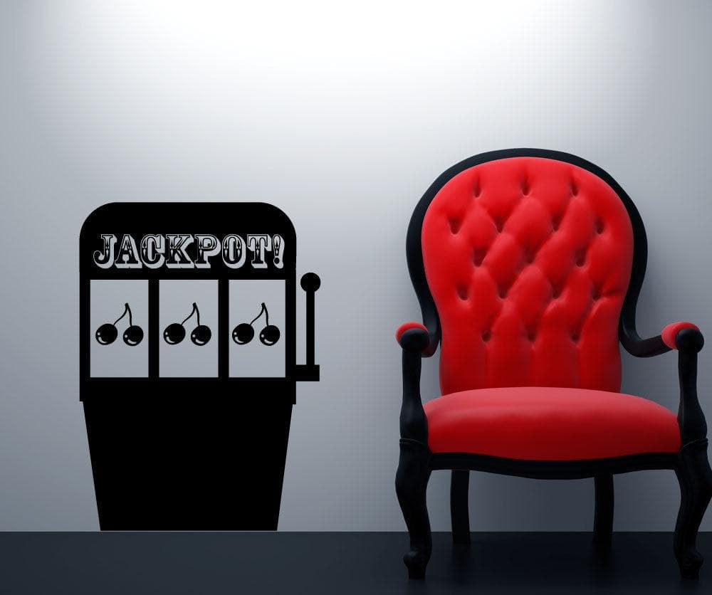 Vinyl Wall Decal Sticker Jackpot #OS_MB1069 - Removable & Easy to Apply