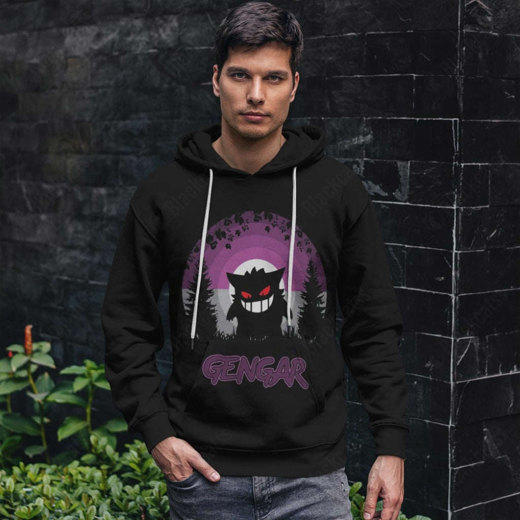 PKM Gengar Custom Hoodie Apparel