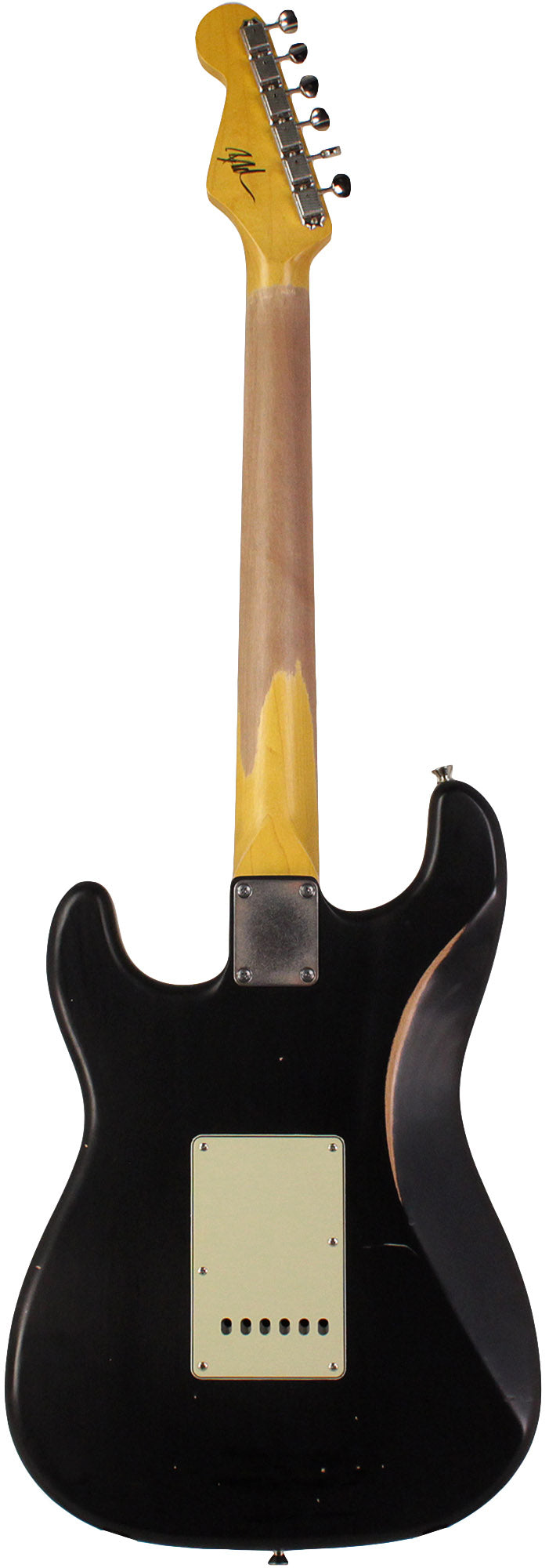 Nash S-63 Guitar, Black, Light Aging - Vintage Strat Model with Modern Features