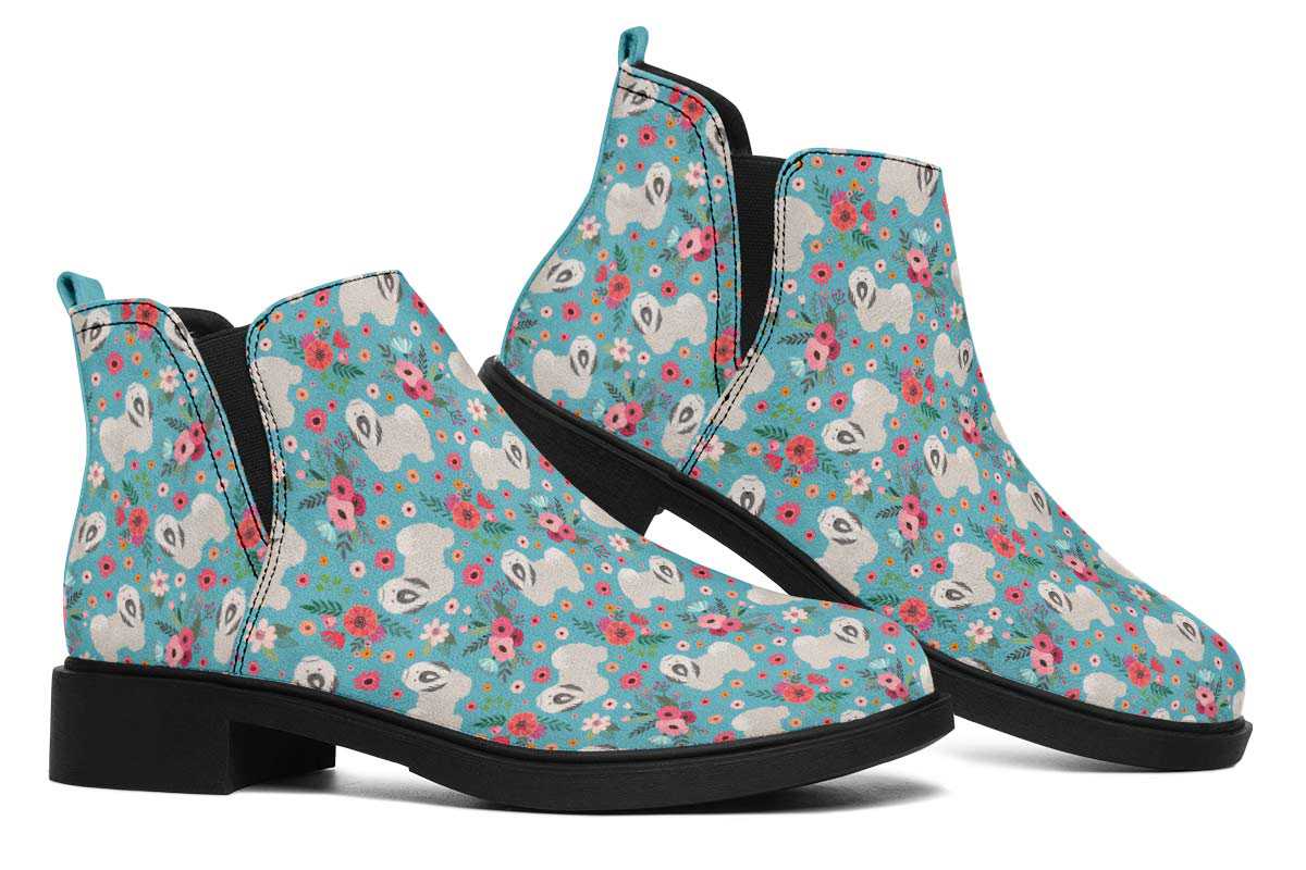 Lhasa Apso Flower Neat Vibe Boots