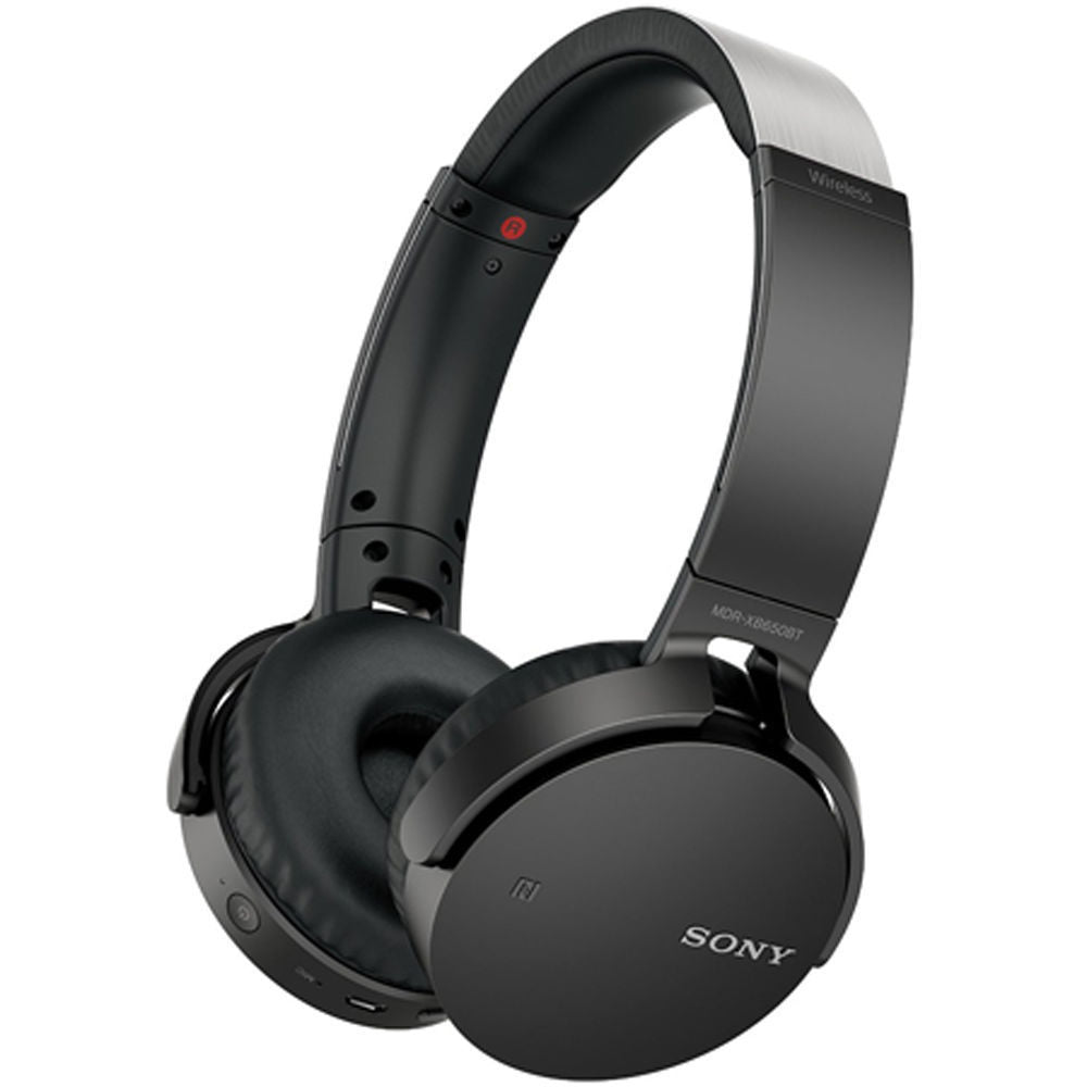 Sony MDR-XB650BT Extra Bass Bluetooth Wireless Headphones, Black