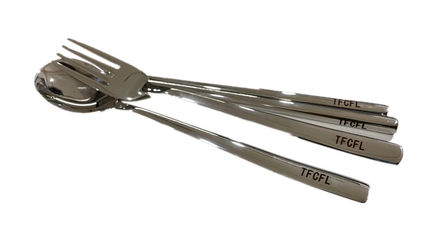 TFCFL Luxury Stainless Steel Flatware Set for 3 - Forks, Spoons, Chopsticks - Ideal for Camping and Travel