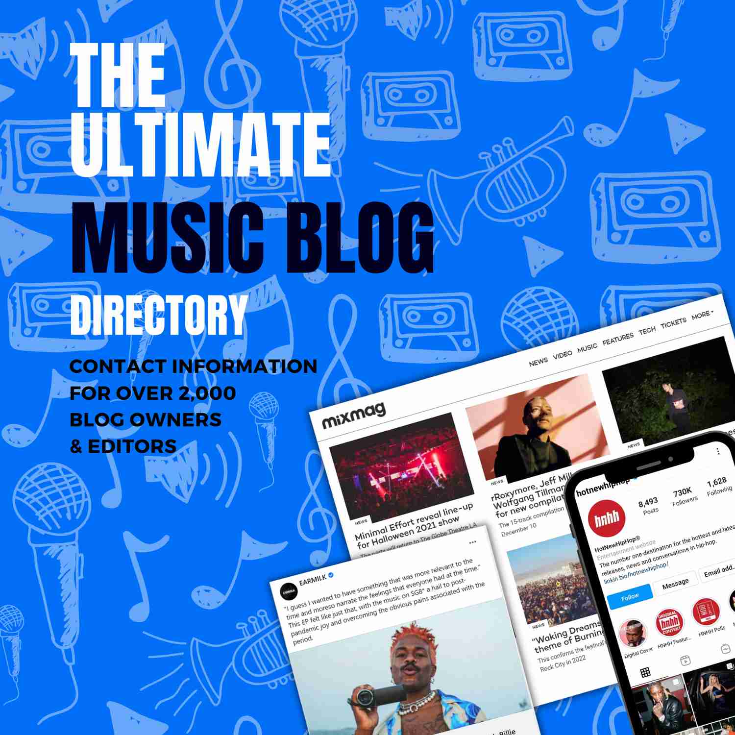 Music Blogs Promotion Package