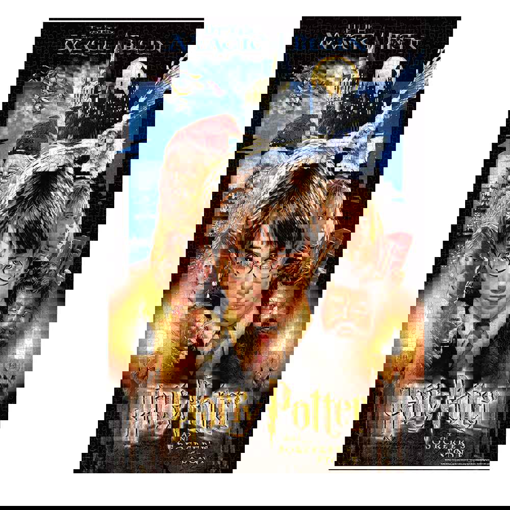 1000 Piece Jigsaw Puzzle - Harry Potter and the Sorcerer's Stone (20 x 29 inches)