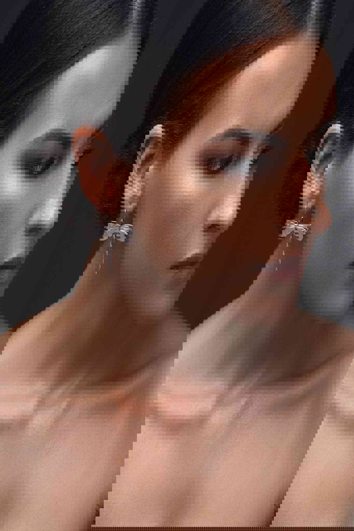 Handmade Sterling Silver Dragonfly Earrings and Pendant Set