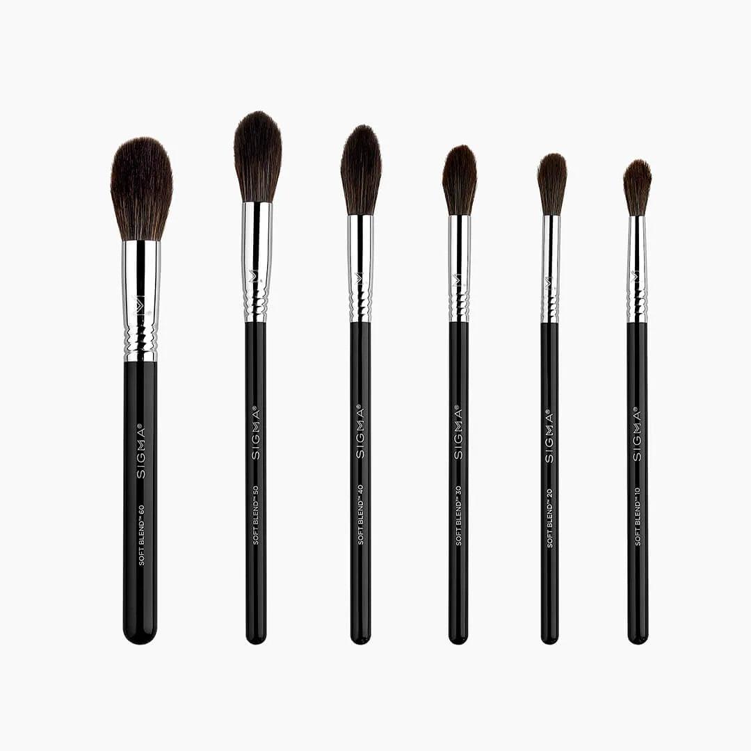 SIGMA BEAUTY SOFT BLEND™ BRUSH SET - 6 Multifunctional Makeup Brushes