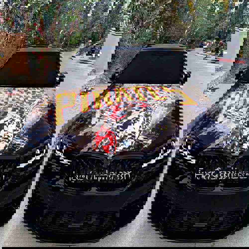 Pittsburgh Pirates Itasha Car Vinyl Hood Wrap Decal Sticker