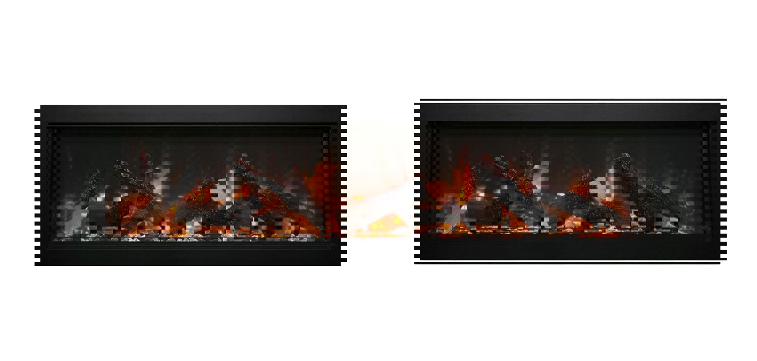 Remii 55 Deep Indoor or Outdoor Built-In Only Smart Electric Fireplace