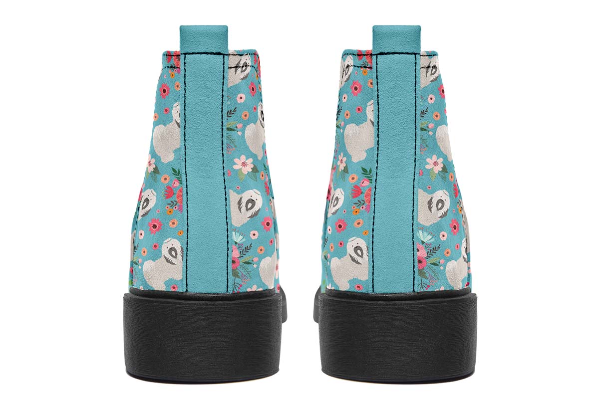 Lhasa Apso Flower Neat Vibe Boots