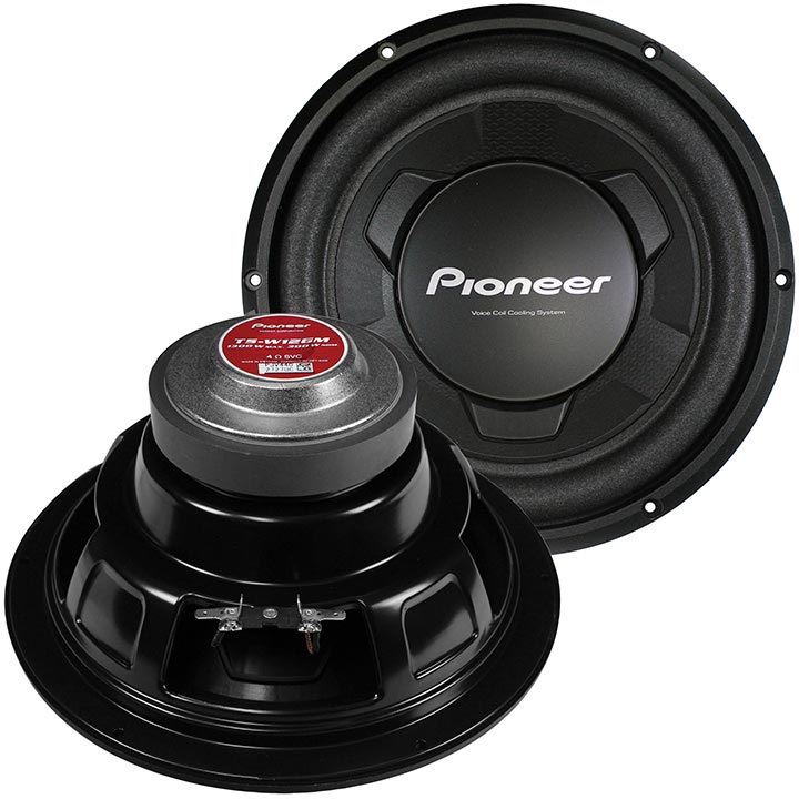 Pioneer TSW126M 1300 Watt Max 12 Subwoofer 4 Ohm Single Voice Coil