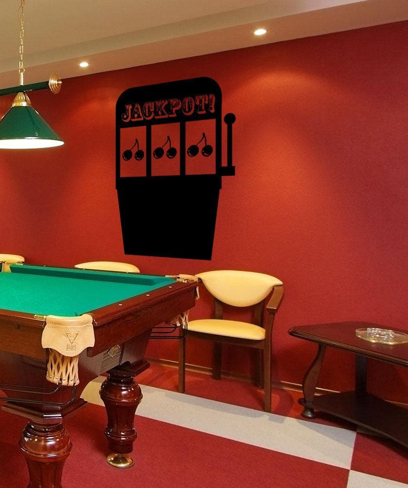 Vinyl Wall Decal Sticker Jackpot #OS_MB1069 - Removable & Easy to Apply